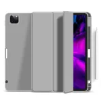 eSTUFF ES68201306-BULK MIAMI tahvelarvuti &uuml;mbris 32,8 cm (12,9 tolli) Folio iPad Pro 12,9 (5./6. p&otilde;lvkond) jaoks, pol&uuml;karbonaat/PU/TPU, hall/l&auml;bipaistev