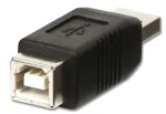 USB-adapter Lindy USB A-pistik USB B emasele 71231