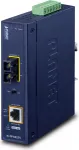 PLANET IP30 t&ouml;&ouml;stuslik 10/100/1000BAS v&otilde;rgumeediakonverter 1000 Mbit/s sinine (IGTP-802TS)