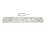 HP 225 juhtmega hiire ja klaviatuuri komplekt, t&auml;issuuruses (100%), juhtmega, USB, valge, hiir kaasas