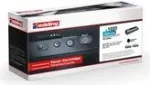 eddingi tooner EDD-1020 must, &uuml;hildub Brother TN-320BK-ga