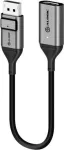 ALOGIC Ultra - Videoadapter - DisplayPort m&auml;nnlich eingerastet zu HDMI weiblich - 20cm - Space-grau - 4K Unterst&uuml;tzung, aktiv (ULDPHDA-SGR)