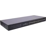 InLine Gigabit v&otilde;rgukommutaator 24-pordiline, 1Gb/s, 48,26cm (19 tolli), 1U, metall, ventilaatorita