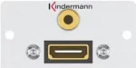 Pistikupesa HDMI + 3,5 mm Kindermann 7444000589