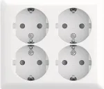 BUSCH JAEGER SCHUKO pistikupesa 4f AP Safety 404 EAB-524 (2TKA00005535)