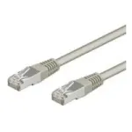 Wentronic Goobay CAT 5e patch-kaabel, SF/UTP, hall, 3 m - CCA vasksegu (50146)