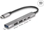 DeLOCK 64298 s&uuml;learvuti dokkijaam juhtmega USB 3.2 Gen 2 USB-C Hall