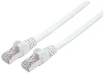 Intellinet v&otilde;rguparanduskaabel, Cat6, 1 m, valge, vask, S/FTP, LSOH / LSZH, PVC, RJ45, kullatud kontaktid, takerdumisvastane, kaitsemuhviga, eluaegne garantii