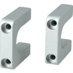 K&auml;epide SCHROFF Multipac 20860-256, hall plastist k&auml;epide 40&times;40&times;10 mm, kinnituslisavarustus