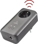 Renkforce PL600D WiFi Powerline WLAN Einzel Adapter 500 MBit/s (RF-3385556)