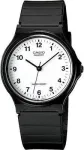 Analoogkell CASIO MQ-24-7BLLGF &mdash; kvartsmehhanism, must vaigukorpus ja -rihm, veekindel