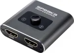 SpeaKa Professional SP-BDS-120 1+2 pordi HDMI-l&uuml;liti, Ultra HD-toega 3840 x 2160 pikslit (SP-9261376)