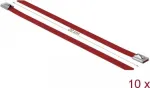 Terasside DeLOCK 18781 punane 200 mm 10 tk