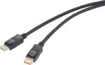Renkforce DisplayPort-&uuml;henduskaabel pistik 2.00 m must RF-6562820 8K UHD (RF-6562820)