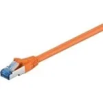 Wentronic Goobay CAT 6a paranduskaabel, S/FTP (PiMF), oranž, 3 m - LSZH halogeenivaba, vask (93785)