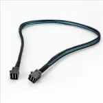 Fantec 2499 Serial Attached SCSI (SAS) kaabel 0,7 m 12 Gbit/s Must - Sinine (2499)