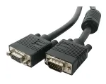 StarTech.com 15m koaksiaalne k&otilde;rge eraldusv&otilde;imega monitori VGA video pikenduskaabel &ndash; HD15 isane/emane