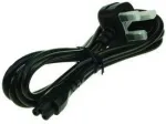 2-Power PWR0004A toitekaabel must C5 pistik