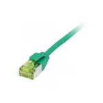 patch-kaabel RJ45, CAT6A 500Mhz, 10m, roheline, U/FTP, &otilde;huke &uuml;mmargune d=3,8mm, TPE/LSZH (Superflex), AWG32, Cat.7 toorkaabliga, Synergy 21 (S217359V3)