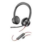 Poly Blackwire 8225 Stereo Peakomplekt &ndash; K&otilde;rvapealne &ndash; USB-C, Juhtmega (214407-01)