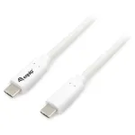 EQUIP USB 3.2 Gen 1 USB-C to USB-C kaabel 0,5m PD 60W 5Gbps Valge
