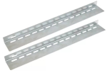 Rack rail EFB PRO-SGL10 &mdash; steel 25 mm &times; 750 mm &times; 55 mm, silver, pack of 2