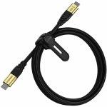 USB-C&ndash;USB-C-kaabel OTTERBOX S55126667 1,8 m &mdash; must, USB andmevahetus/laadimine