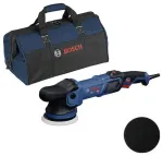BOSCH GPX9-125S Rooterpoliitri komplekt vahupadja ja poleerimiskattega, 18V juhtmeta (ilma akuta)
