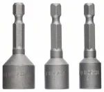 Bosch Impact Socket Set 3-Piece 50 mm 8 10 13 mm 2608551078