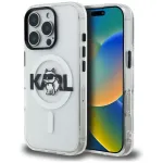 KARL LAGERFELD IML Choupette Sketch Logo MagSafe Case iPhone 16 Pro Max, l&auml;bipaistev