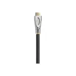 PYTHON HDMI 2.0 kaabel 2m must 4K 60Hz 18Gbps nailonpunutisega