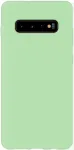 Evelatus Samsung Galaxy S10 Nano Silicone Case Soft Touch TPU Mint