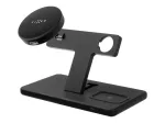 Fixed | MagPowerstation 3-in-1 traadita laadimisalus MagSafe kinnitusega | FIXMPOS-BK | Must