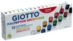F.I.L.A. GIOTTO School Tempera Paints Assorted 13x 18 ml (F351300)