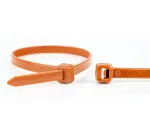 WKK plastikust kaabliside pruun 300x4,8 mm 100 tk