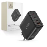Tech-Protect NC100W-GAN 4-PORT Must GaN seinadapter 100W USB-C