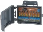DELTA Power Terminal Block KG-8/POL 8-poolne 16A 400V Valge