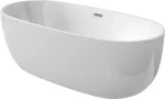 DEANTE Oval Free-Standing Acrylic Bathtub - 150 cm