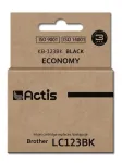 Actis KB-123Bk tint (asendus Brother LC123BK/LC121BK; Standard; 15 ml; must)