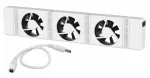 SpeedComfort radiaatoriventilaatori laienduskomplekt, valge