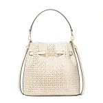 MICHAEL KORS Women's Jet Set Travel Crossbody Bag 35S6G2ZC1YLTC, Brown/Acorn, 22x19x10 cm