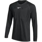 Nike Dri-FIT Referee III Men's Long Sleeve Football Referee Jersey Black