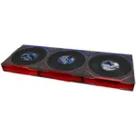 Lian Li UNI FAN TL LCD FLEX Wireless 120mm ARGB LCD ventilaator - must, 3-pakk kontrolleriga