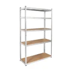 REBEL RB-1253 Metallist hoiuraam 205x120x45 cm h&otilde;bedane, 5 riiulit, 875 kg kogukoormus