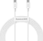 Baseus Superior Series USB-C to USB-C kaabel 100W 2m Valge