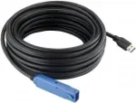 EXSYS EX-1406 USB 3.2 Gen 1 aktiivne pikenduskaabel 10m must