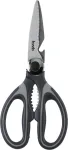 kwb 020721 Majapidamisk&auml;&auml;rid, roostevabad terad, 210 mm, mustad