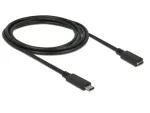 USB-kaabel DeLOCK SuperSpeed USB 3.2 Gen 1 2 m USB-C must