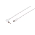 S CONN MAXIMUM CONNECTIVITY USB-C helikaabel, 3,5 mm nurga all pistik, TRS, valge, 1,2 m (14-06126)