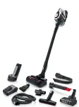 Bosch Serie 8 BSS825ALL pulkpuhasti/elektriline luud Aku Kuiv Kotita Must, Valge 5 Ah